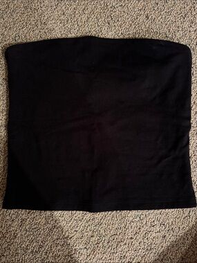Aritzia Black Strapless Tube Camisole